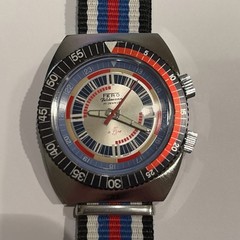 Fero Feldmann vintage Swiss dive watch 17 Jewels 5 ATM for parts or repair