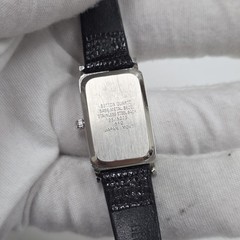 Rare Sutton Quartz 1/10 oz .999 Silver Ingot Watch Japan Movememt Black Band