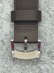 Vintage – Zodiac Sea Dragon, ZO2268 – Men’s Watch, Brown/Pink Dial, Brown Band