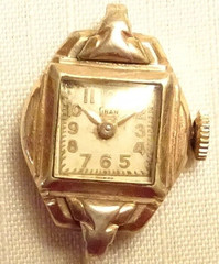 Liban Wristwatch 7J Antique Ladies Gold Filled