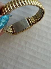 Vintage Joan Rivers Classics Stretch Bracelet Quartz Watch NOS- Needs Battery