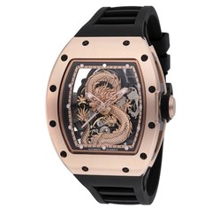 🔥Invicta Men’s Watch S1 Rally Dragon Edition Chrono Black Silicone Strap 49014