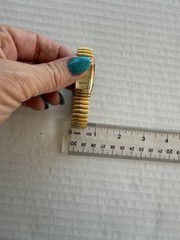 Vintage Joan Rivers Classics Stretch Bracelet Quartz Watch NOS- Needs Battery