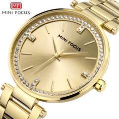 2017 MINI FOCUS Women Ladies Luxury Brand Quartz Watch Stainless Steel Watches