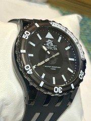 Invicta Subaqua Chromamode, WR 100m, 8”, 44mm, New/Box/3yr Wnty, Black, (69447)