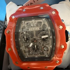 Activa Fury X watch features a detailed skeleton dial and a 44.3mm case. #6