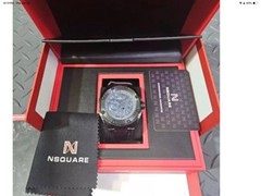 NSquare Black and Gunmetal SnakeKing Automatic Watch 46mm with reference N10.5