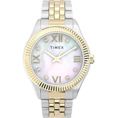 Timex Women’s Watch Waterbury Legacy Mother of Pearl Dial Bracelet TW2V45600VQ