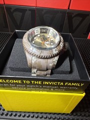 Invicta Reserve GMT Date Quartz Brown Tactical Camo AquaPlated Men’s Watch 45938
