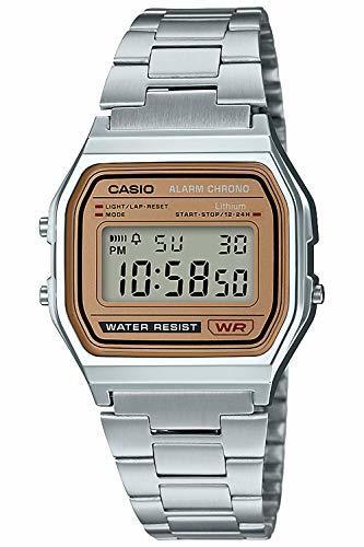 Casio Wristwatch Casio Collection Genuine Old Model with LED Light A-158WEA-9JF