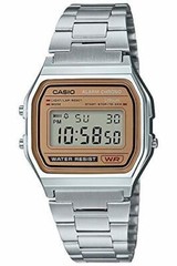 Casio Wristwatch Casio Collection Genuine Old Model with LED Light A-158WEA-9JF