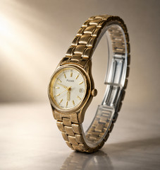 Vintage Pulsar Ladies Quartz Watch – July 1995 – Gold Tone – Original Bracelet