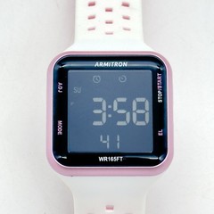 Armitron Pro Sport Womens Watch 38mm Pink Digital w/Backlight 40/8417 ZM1212