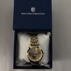 Montres Prestige x Invicta Womens Watch 33.5mm Open Heart Gold MPW-0014