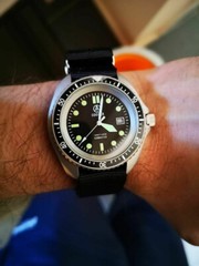 COOPER SUBMASTER SM8016ST STEEL FINISH ROYAL NAVY MILITARY DIVERS WATCH