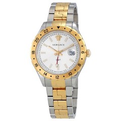 Versace V1103 0015 Hellenyium Silver Dial 42 mm Men’s Watch New