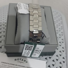 Rotary Sport Automatic (40mm) Silver Sunray Dial / Stainless Steel GB05490/06