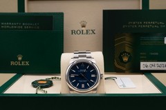 2026 Rolex Oyster Perpetual 41 Blue Dial Complete