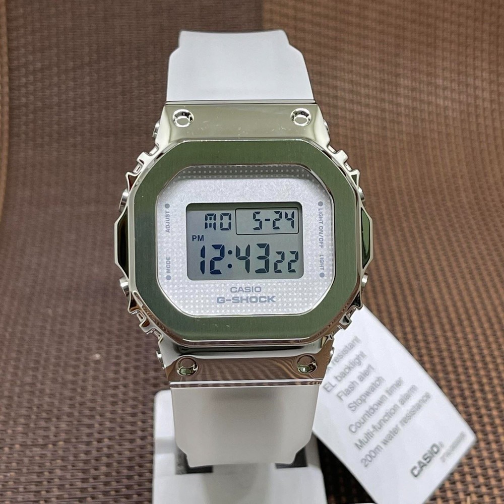 Casio G-Shock GM-S5600SK-7D Digital Metal Semi-Transparent Ladies Fashion Watch