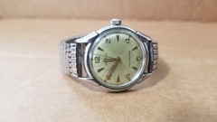 VTG Benrus Shock Absorber Wind-up watch Scratches on glass, ingraved Working VGC