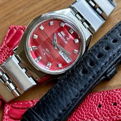 Vintage 1973 Seiko 5 Actus SS 6106-8680 On Original Bracelet – Proof Of Service