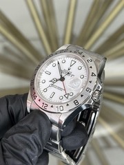 Rolex Explorer II White Dial on Oyster 16570