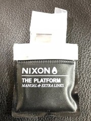 NIXON Wristwatch Not Specified with Spare Links Quartz Analog 42 mm