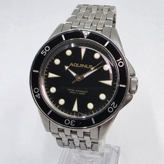 Aquinus Marellio ASSQR7BSBR001 Men’s Stainless Steel Watch
