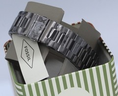 FOSSIL SULLIVAN GREY SMOKE GUNMETAL CHRONOGRAPH MEN’S BQ2854 WATCH