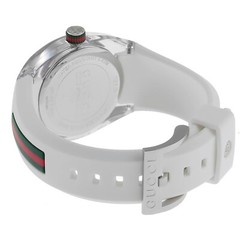 Gucci Sync L Women’s Silver Dial Rubber Strap Watch – YA137302 ($670 MSRP)