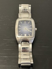 Fossil Arkitekt FS-2990 Blue Dial Stainless Steel Quartz Watch
