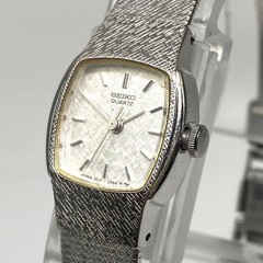 SEIKO Wristwatch Quartz Silver Authentic From Japan