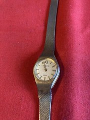 Vintage TIMEX Q Quartz Watch Assembled in Taiwan (untested)