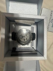 Omega X Swatch Moonswatch Mission To Earthphase With New Strap