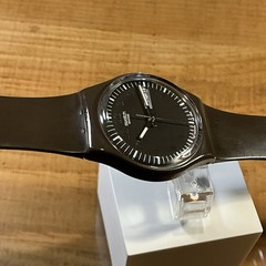 ALMOST BLACK – DAY / DATE – CLASSIC – DARK BROWN [ 34mm ]