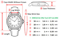 Overhauled [N MINT] Vintage OMEGA De Ville Tool 107 Cal.1002 34mm AT Men’s Watch