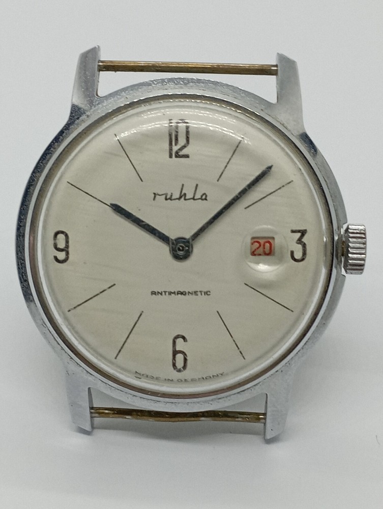 VINTAGE Germany Made UMF Ruhla VERY RARE CAL. 24 READ DESCRIPTION!