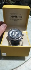 Invicta NFL Las Vegas Raiders Men’s 52mm Carbon Fiber Chronograph Watch 41903