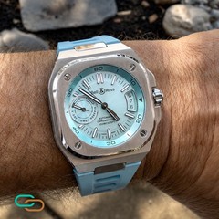 Bell & Ross Br-x5 Ice Blue Dial Automatic 41mm Stainless Steel BRX5R-IB-ST/SRB