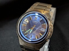 Casio Lineage LIW-110T Titanium Tough Solar Wave Ceptor Radio Sync LED Watch