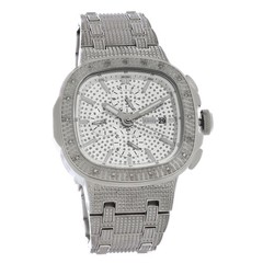 JBW Heist Multifunction Men’s Diamonds Stainless Steel Quartz Watch J6380D