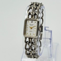 Ladies VANITY FAIR Diamond Accent, Silver Tone Linked Bracelet Watch, 18mm, Runs