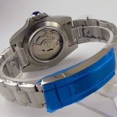 20ATM Tandorio Sterile Black 40MM NH35A Movt Men’s Watch Unidirectional Rotating