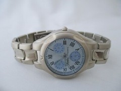 Frondini Collection Men’s Swiss Parts Silver Toned Analog Watch