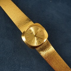 Rolex Cellini 18k Yellow Gold Ref.3762 J Manual Wind Cal.1600 Vintage 1969