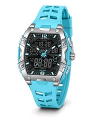 Activa X Invicta Digital Men’s Watch – 50mm, Light Blue ACW8131-002 New