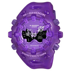 Casio G-Shock GA-V01 SERIES Analog-Digital Translucent Purple Watch GAV01SKE-6A
