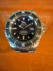 Solar Aqua Certified Diver Deep Bay 2000 M Dive Watch