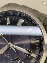 CITIZEN Watch Analog Stainless BLK SLV H1445 S073545