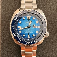 Prospex SRPH59 U.S. Special Edition w/ steel bracelet and a blue silicone strap